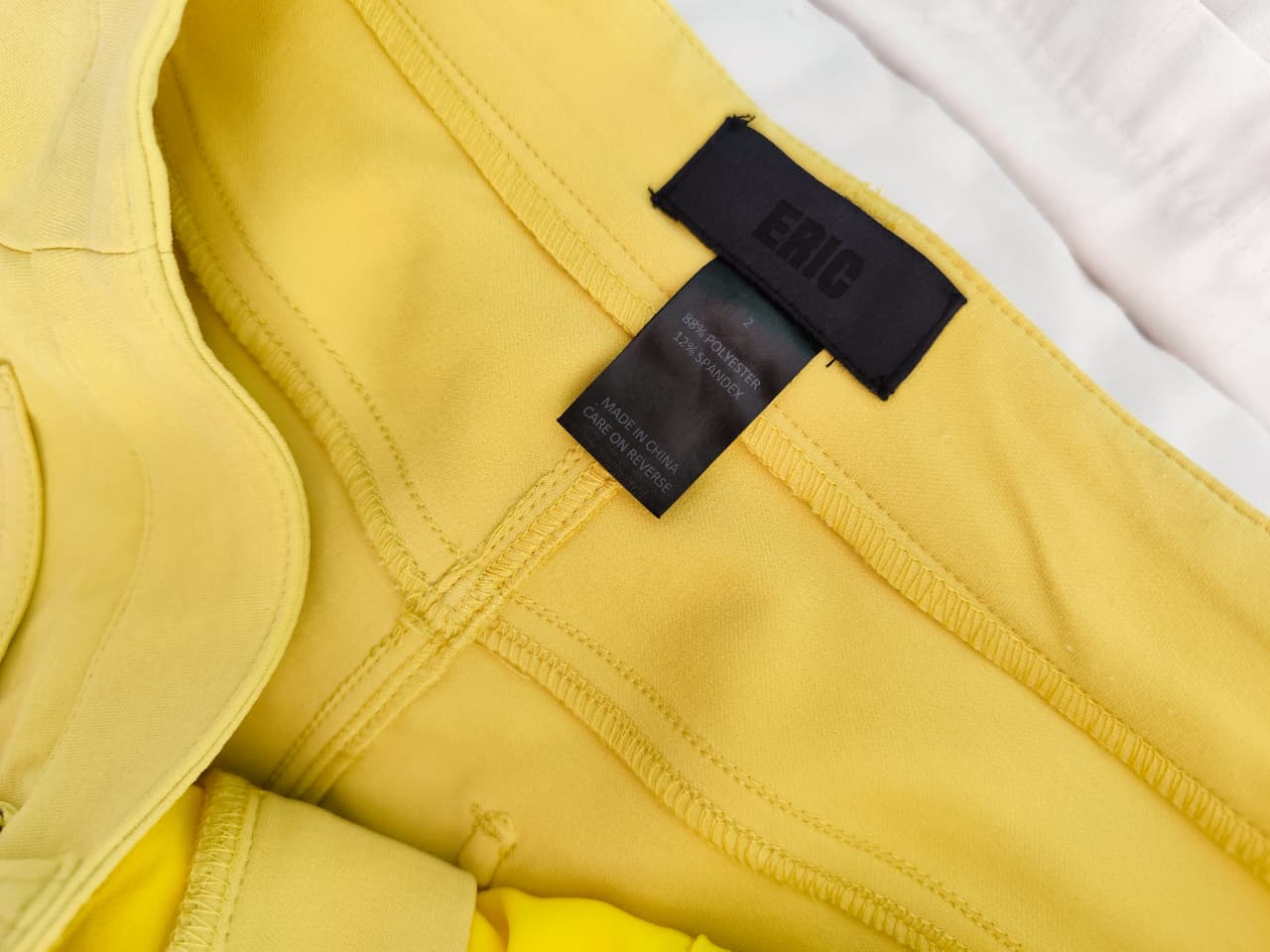 Pantalon de Dama  Amarillo
