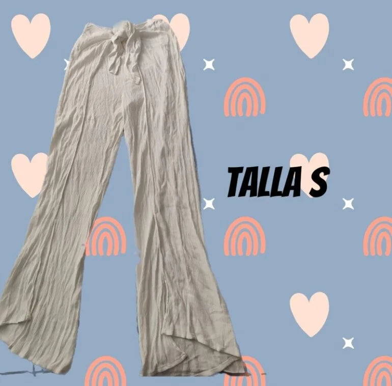 Pantalon de playa blanco