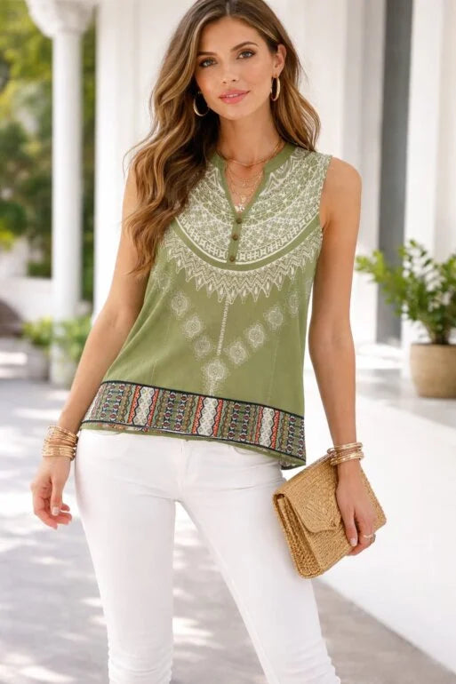 Blusa Verde Claro de dama